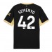 Manchester City Antoine Semenyo #42 Venkovní Dres 2026-27 Krátkým Rukávem Manchester City Antoine Semenyo #42 Venkovní Dres 2026-27 Krátkým Rukávem